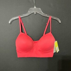 All in Motion Coral Medium Support Sports Bra Size M